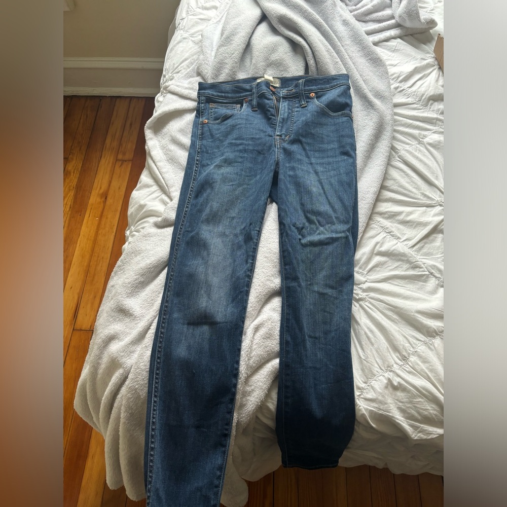 Madewell 10 inch high rise jeans